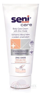 Seni Care Ochranný tělový krém s oxidem zinečnatým 1x200 ml