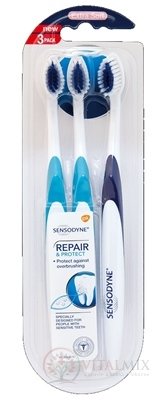 SENSODYNE REPAIR &amp; PROTECT Triopack Extra Soft zubní kartáček 1x3 ks
