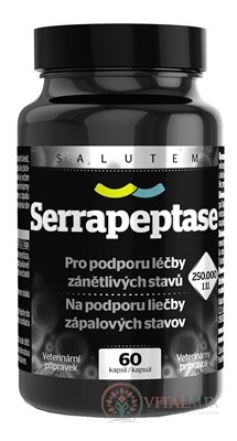 Serrapeptase 250 000 IU SALUTEM cps 1x60 ks