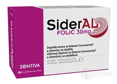 Sideris Folic 30 mg sáčky 1x20 ks