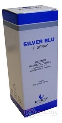 Silver BLU T sprej (koloidní stříbro, hustota 10ppm) 1x50 ml