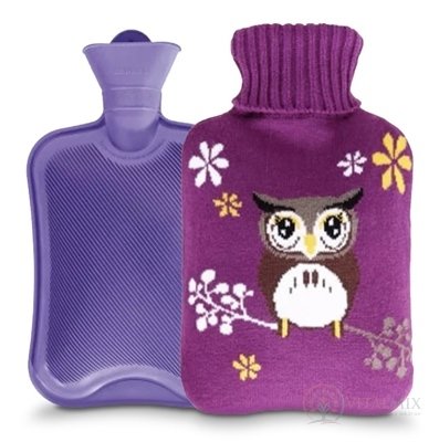 SimplyMED TERMOFOR ohřívací láhev s obalem SOVA, 1x1 ks