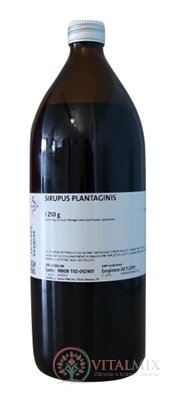 Sirupus Plantaginis - FAGRON v lahvičce 1x1250 g