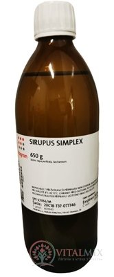 Sirupus simplex - FAGRON sir 1x650 g