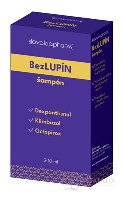 Slovakiapharm BezLUPÍN šampon 1x200 ml