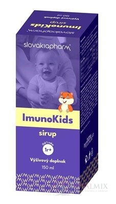 Slovakiapharm ImunoKids sirup pro děti od 1 roku, 1x150 ml