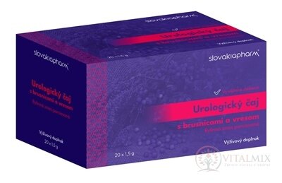 Slovakiapharm Urologický čaj s brusinkami a vřesem 20x1,5 g (30 g)