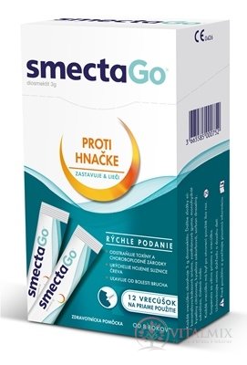 SmectaGo perorální suspenze v sáčcích 1x12 ks