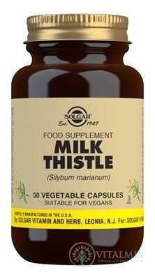 Solgar Ostropestřec mariánský cps 1x50 ks