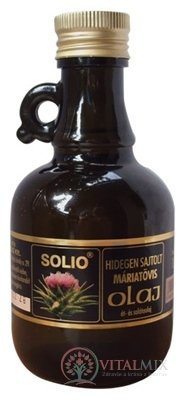 SOLIO bodlákový olej za studena lisovaný olej 1x250 ml