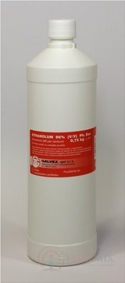 Spiritus 96% / ethanol 96% (V / V) Ph.Eur.-GALVEX 1x0,75 kg