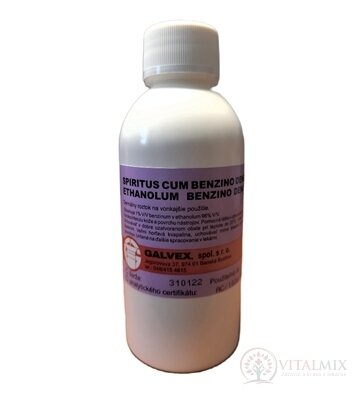 Spiritus CUM BENZ.DENAT./ETHANOLUM BENZ.D.-GALVEX 1x150 g