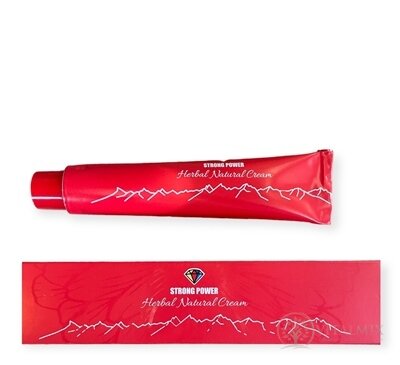 STRONG POWER Herbal Natural Cream chladivý krém 1x100g