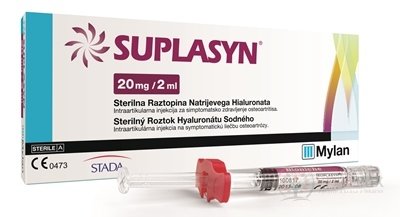 SUPLASYN sterilní roztok hyaluronátu sodného 20 mg / 2 ml 1x2 ml