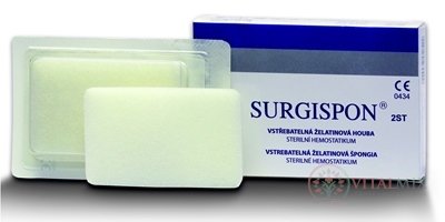 SURGISPON Standard 80x50x10 mm, 1x2 ks