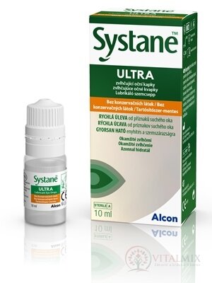 SYSTANE ULTRA Bez konzervačních látek kapky oční zvlhčující 1x10 ml