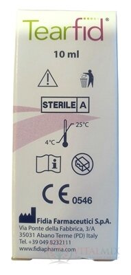 Tearfid oční kapky (inov. 2021) 1x10 ml