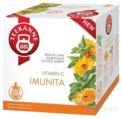 TEEKANNE BČ IMUNITA bylinná směs (čaj) s vitamínem C, 10x1,8 g (18 g)