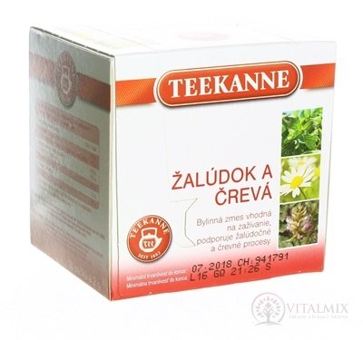 TEEKANNE bc Žaludek a střeva bylinná směs (čaj) 10x2 g (20 g)