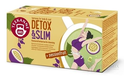 TEEKANNE harmony DETOX &amp; SLIM + passionfruit bylinný čaj 20x1,6 g (32 g)