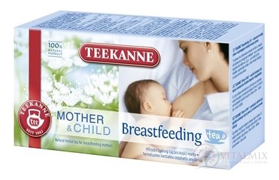 TEEKANNE M &amp; CH Breastfeeding Tea bylinný čaj pro kojící maminky (inov.2018) 20x1,8 g (36 g)