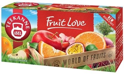 TEEKANNE WOF FRUIT LOVE ovocně-bylinný čaj (inov. 2018) 20x2,25 g (45 g)