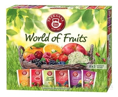 TEEKANNE WOF KOLEKCE Box ovocný čaj, 6x5 nálevových sáčků, 1x1 set