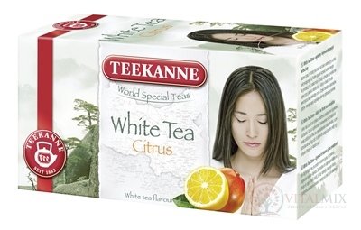 TEEKANNE WST WHITE TEA CITRUS bílý čaj s příchutí citrónu a manga (inov.2018) 20x1,25 g (25 g)