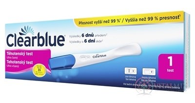Těhotenský test Clearblue Ultra včasný 1x1 ks