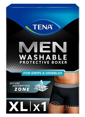 TENA Men Washable Boxer XL pánské prací inkontinenční boxerky, 1x1 ks