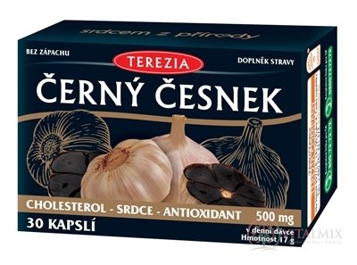 TEREZIA ČERNÝ ČESNEK cps 1x30 ks