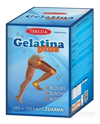 TEREZIA Gelatina Plus Vánoční balení 2024 cps 360+100 zdarma (460 ks)