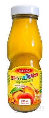 TEREZIA RAKYTNÍČEK BIO Rakytníkový nápoj s broskví a medem 1x200 ml