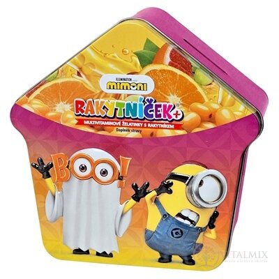TEREZIA RAKYTNÍČEK+ želatinky MIMONI Halloween chaloupka 2024, 1x50 ks