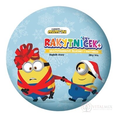 TEREZIA RAKYTNÍČEK+ želatinky MIMONI Vánoční koule 2024, 1x50 ks