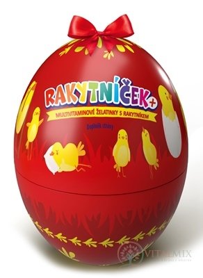 TEREZIA RAKYTNÍČEK+ želatinky velikonoční vejce - červené (limitovaná edice 2022) 1x50 ks