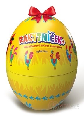 TEREZIA RAKYTNÍČEK+ želatinky velikonoční vejce - žluté (limitovaná edice 2022) 1x50 ks