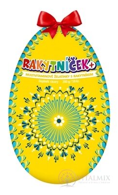 TEREZIA RAKYTNÍČEK+ želatinky velikonoční vejce - žluté (limitovaná edice 2025) 1x50 ks