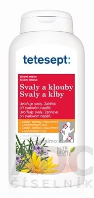 tetesept Tělové mléko SVALY A KLOUBY 1x250 ml
