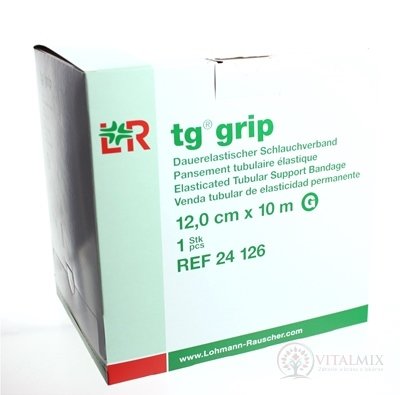 TG-GRIP G 12cm x10m výztužný tubulární obvaz na nohu, stehno (velká) rolka 1x1 ks