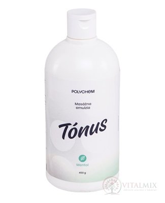 Tonus-M mentolová masážní emulze 1x450 g