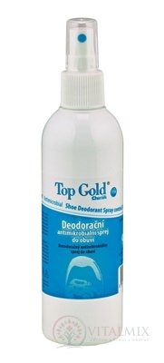 TOP GOLD Deo sprej do obuvi (na nohy) antimikrobiální 1x150 g