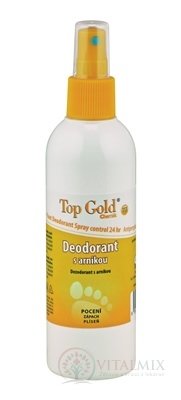 TOP GOLD Deodorant s arnikou + Tea Tree Oil sprej 1x150 g