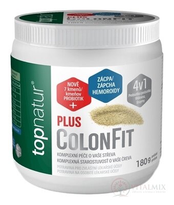 topnatur ColonFit PLUS enzymy prášek 1x180 g