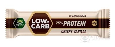 topnatur LOW CARB PROTEIN Vanilka tyčinka 1x40 g
