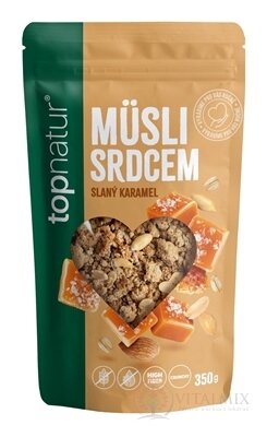 topnatur Müsli srdcem Slaný karamel 1x350 g