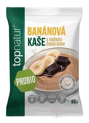 topnatur Probio KAŠE Banán s čokoládou instantní rýžová kaše 1x60 g