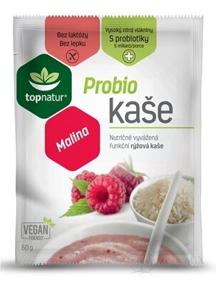 topnatur Probio KAŠE Malina instantní rýžová kaše 1x60 g