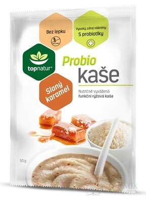 topnatur Probio KAŠE Slaný karamel instantní rýžová kaše 1x50 g