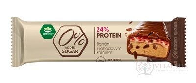 topnatur PROTEIN Banán s jahodovým krémem tyčinka 1x40 g